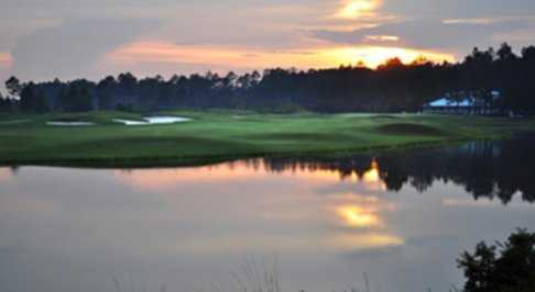 A view from Lakes Golf Course at Laura Walker State Park