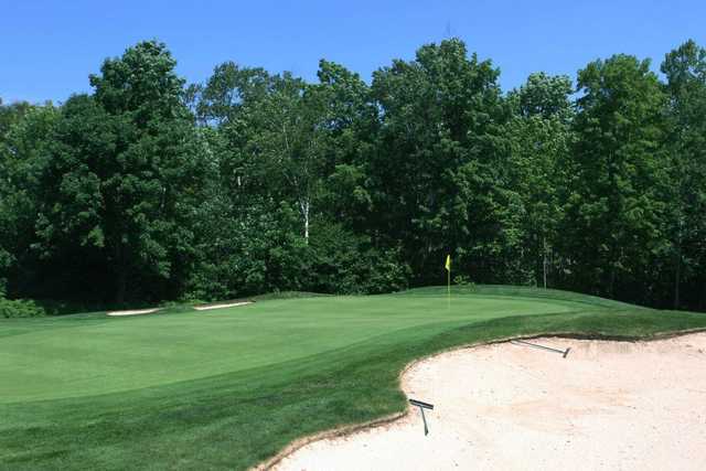 A view of green #1 at Sugarloaf Golf Club