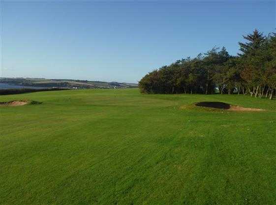 A view of hole #9 at Stonehaven Golf Club