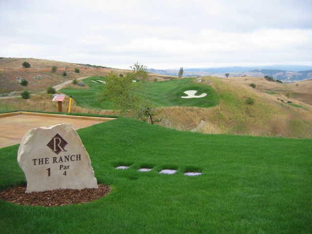 View from the 1st tee at The Ranch Golf Club