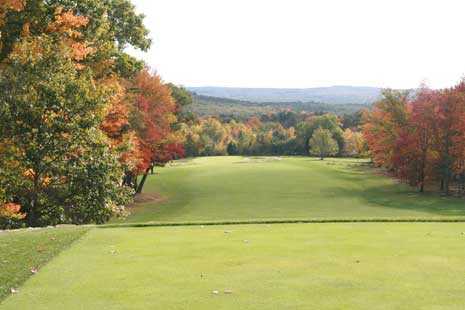 A view from the 2nd tee at Bald Peak Colony Club