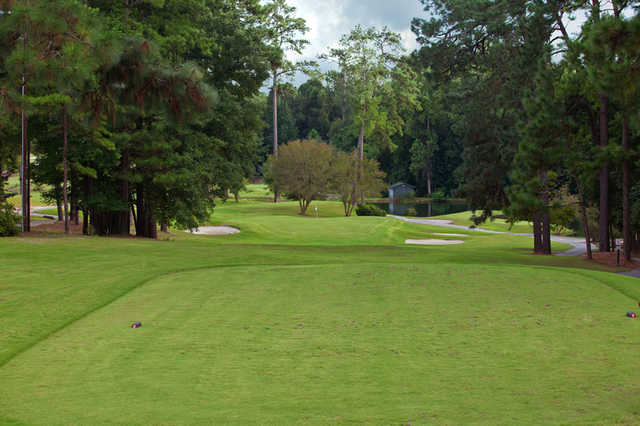 A view from the 2nd tee at Camden Country Club