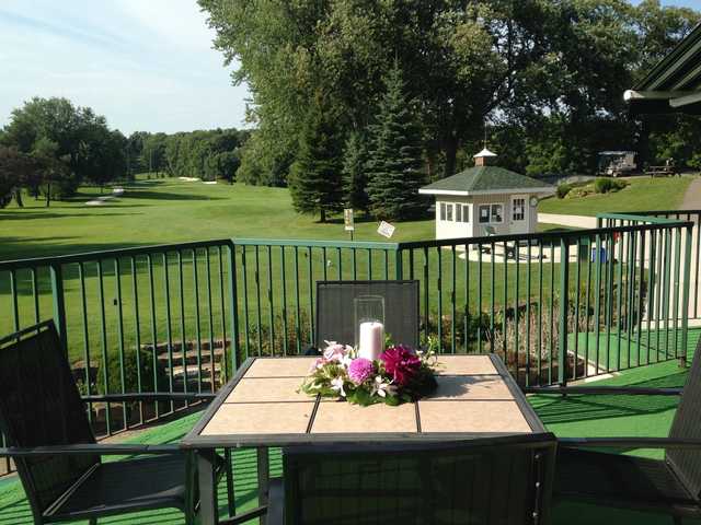 A view from a terrace at Brockville Country Club