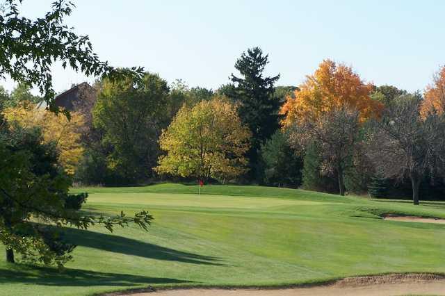 Fall view of the 10th hole at Edgewood Golf Course
