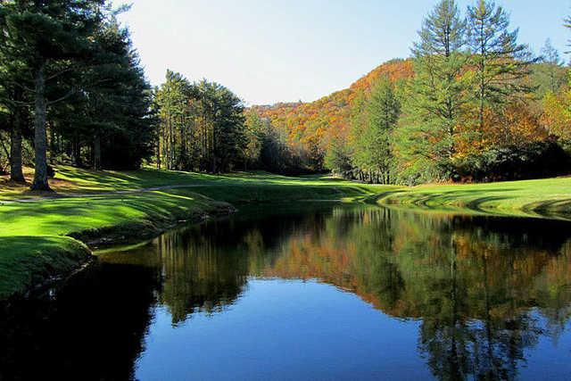 A view over the water from Highlands Country Club