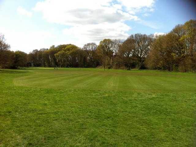 View of the 6th fairway at Thames Ditton & Esher Golf Club