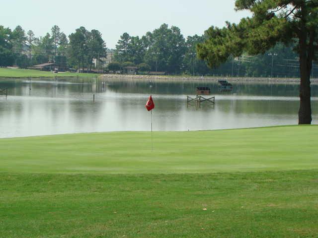 View from the 16th green at Lakeshore Golf Course