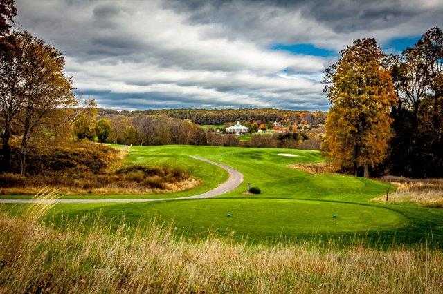 View from a tee at Little Bennett Golf Course