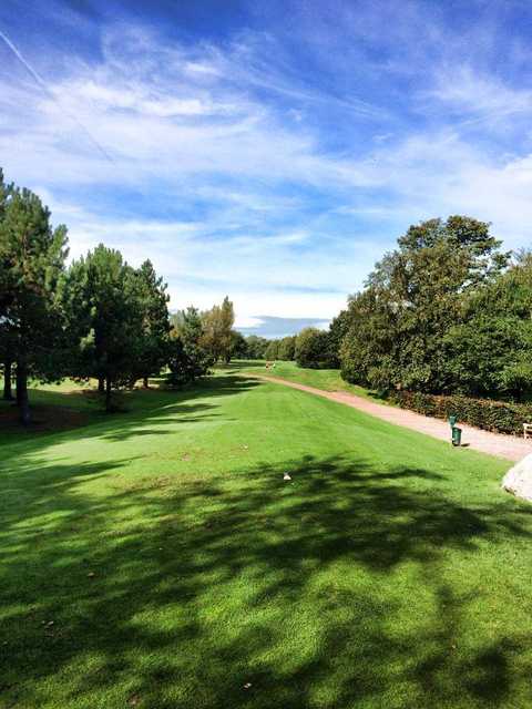 View from the 11th tee at Denton Golf Club