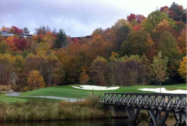 A fall view from Cullasaja Club.