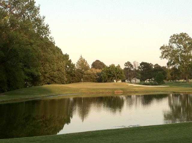 View of the 14th hole at Glen Eagle Golf Course