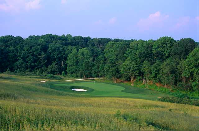 View of a green at Laurel Hill Golf Club