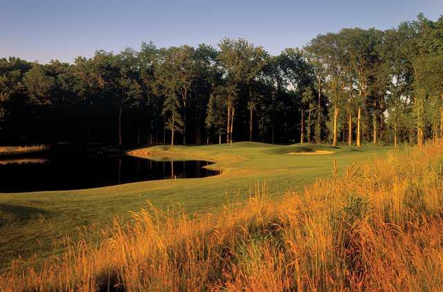 View of a green at Stone Ridge Golf Club