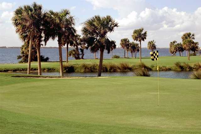 A view of a hole at Spessard Holland Golf Course