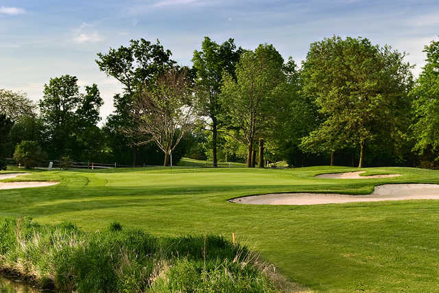A view of a hole at Belmont Country Club