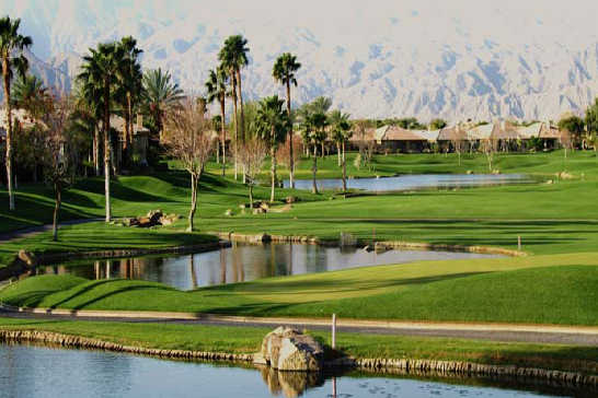 A view over the water from Heritage Palms Golf Club