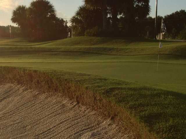 A view of hole #10 at Vista Plantation Golf Course