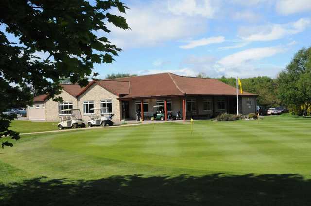 The clubhouse at Thornton Golf Club