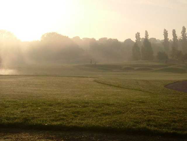 Image of a fairway at Aston Wood Golf Club
