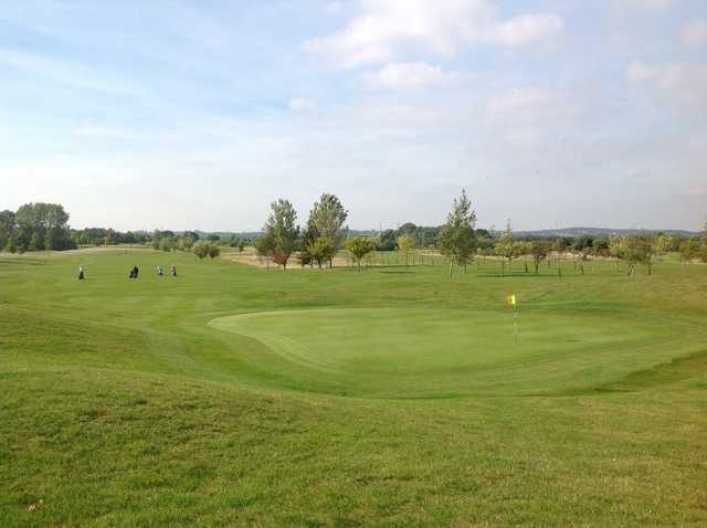 The putting greens at Aston Wood