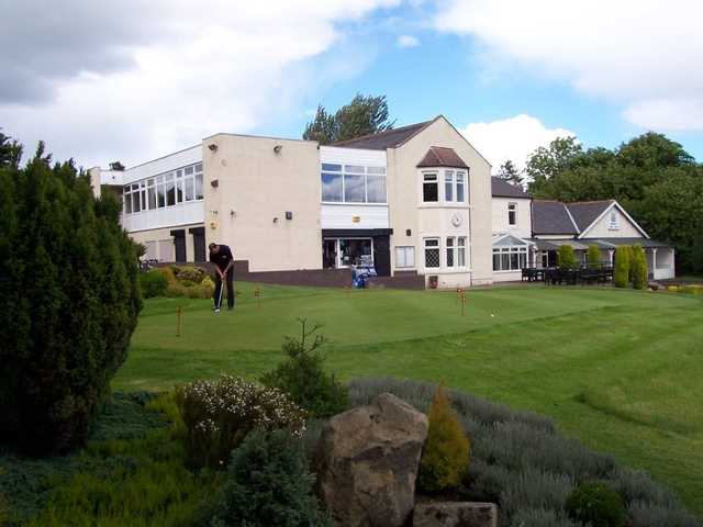 The clubhouse at Morpeth Golf Club