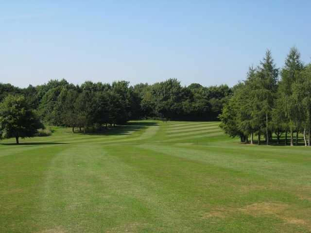 The 16th fairway at Mile End Golf Club