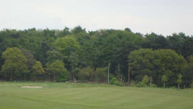 Greenside scenery at Halfpenny Green Golf Club