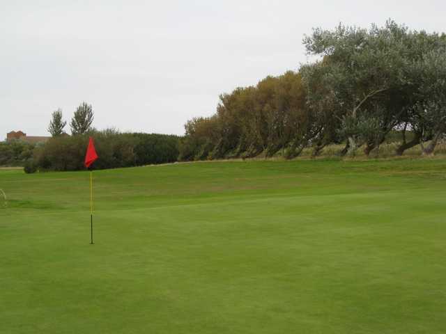 The 2nd green at Llandudno Maesdu Golf Club