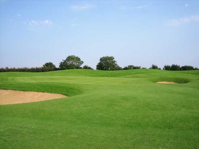 18th green at Burstwick Golf Club