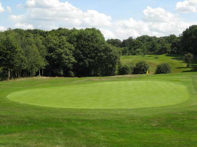 Scenic view of the 12th green at Rotherham Golf Club