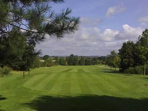 An example of the immaculate fairways  at Cosby Golf Club 