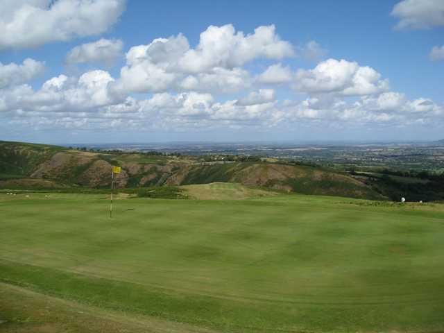Picturesque views of the 14th, 12th and 8th greens at Church Stretton Golf Club 