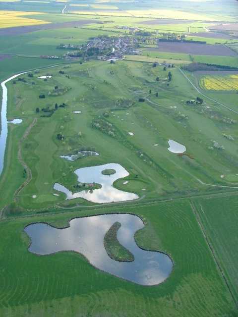 Aerial view of South Kyme Golf Club