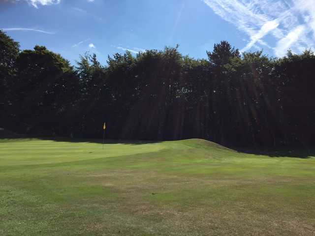 A view of one of the greens at Heaton Park Golf Centre