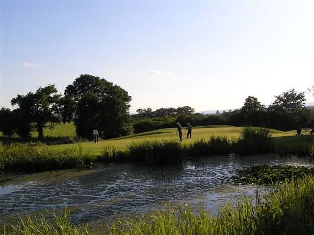 A true image of the varied topography at Arscott Golf Club 