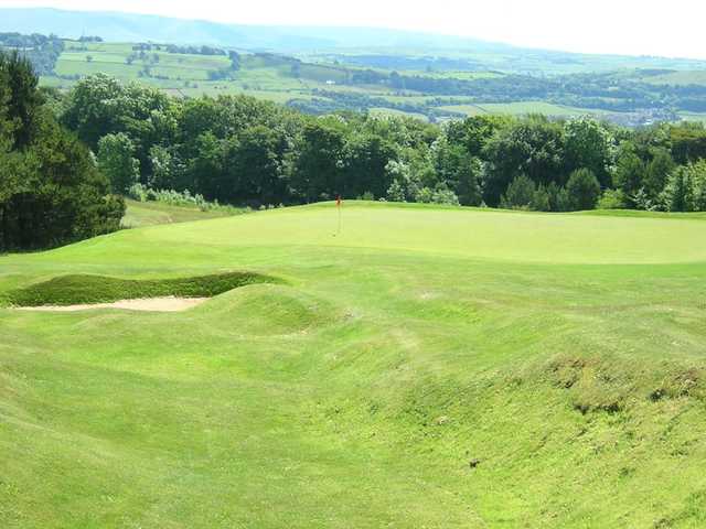 Outstanding views over Cumbria from Kendal golf course