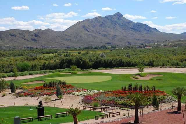 A view from Sierra del Rio Golf Course