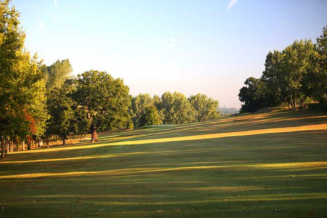 The 1st hole at Uxbridge Golf Club