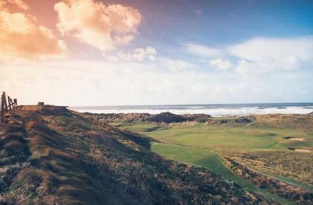 Stunning landscape at Borth & Ynyslas Golf Course