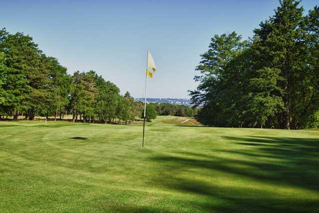 View from a green at Addington Golf Club