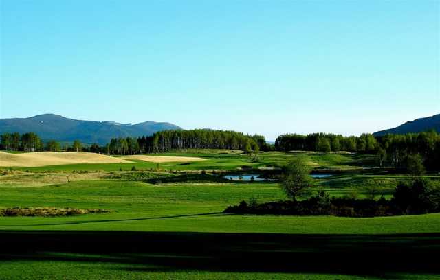 The view at Spey Valley golf course