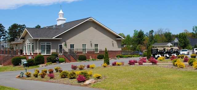 A view of the clubhouse at Player's Ridge Golf