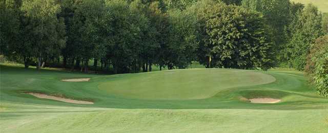 The par-3 5th as seen at Marlborough Golf Club.