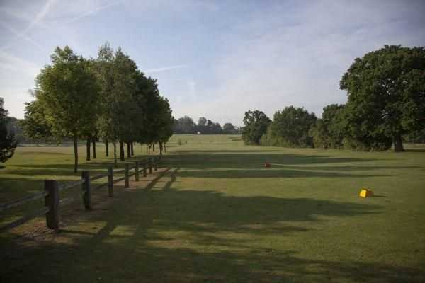 View down a fairway at Brent Valley Golf Club 