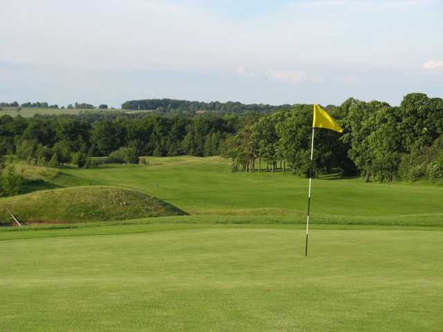 Immaculate greens at Cookridge Hall Golf Club 