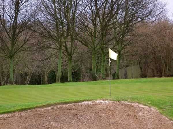 Extremely well protected green at Catterick 