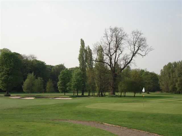 A view of the 5th and 6th greens from Didsbury Golf Club