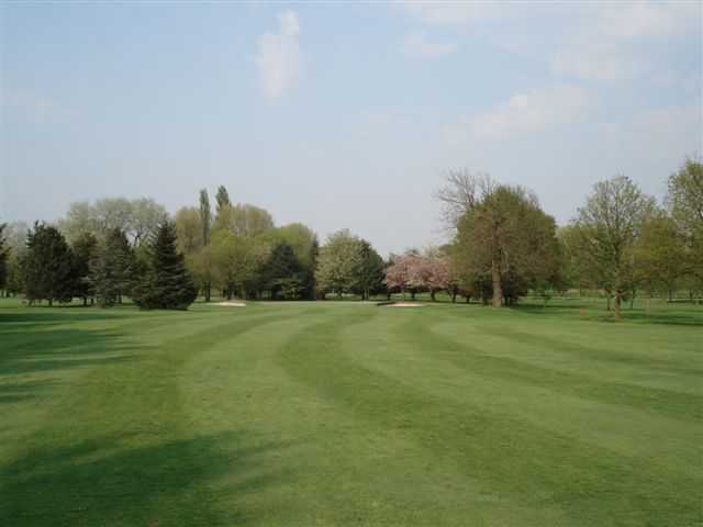 The 17th green at Didsbury Golf Club