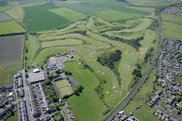 Aerial view of Blyth Golf Club 