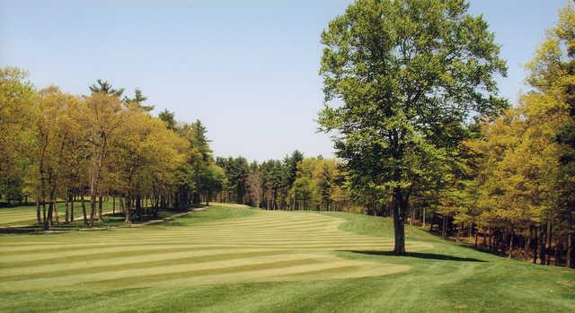 View of a fairway at Maplegate Country Club
